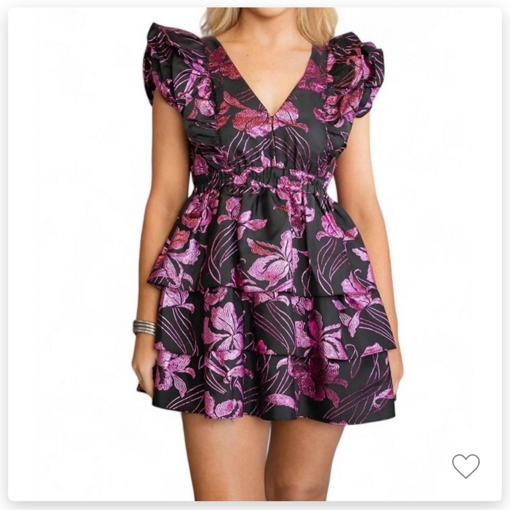 Buddy Love pink/black dress.
